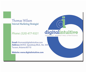 Card Design by atrashomar for Digital Intuitive LLC | Design #5110860