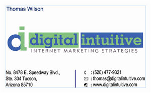 Card Design by DanamGraphics for Digital Intuitive LLC | Design: #5055362
