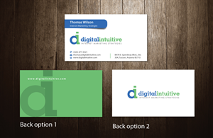 Card Design by meet007 for Digital Intuitive LLC | Design #5083193