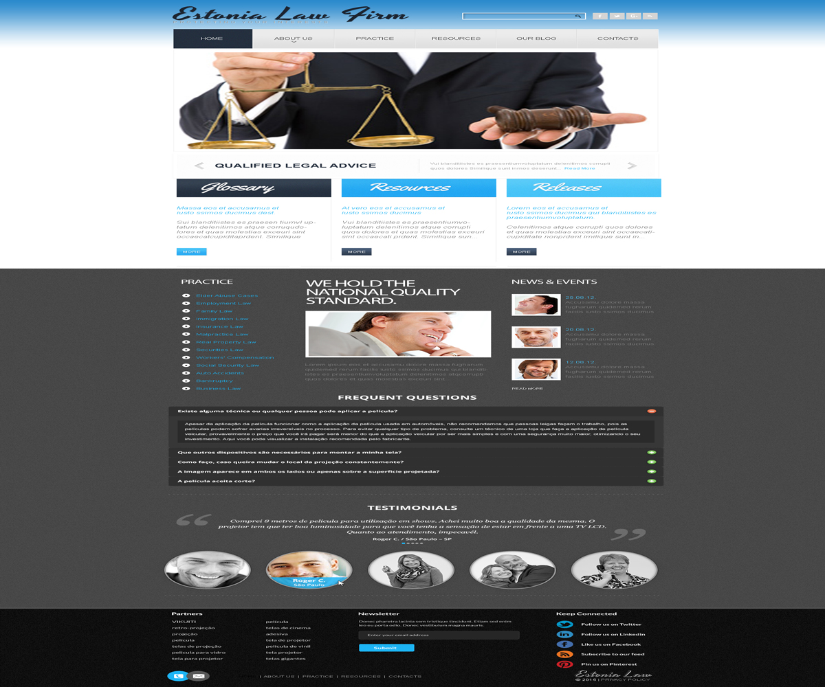 Wordpress Design by Pixelpros for this project | Design #5079599