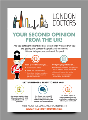 Flyer Design by rkailas for Desi Medics Limited | Design #5122680