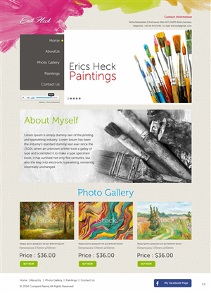 Web Design by pb for this project | Design #5088003