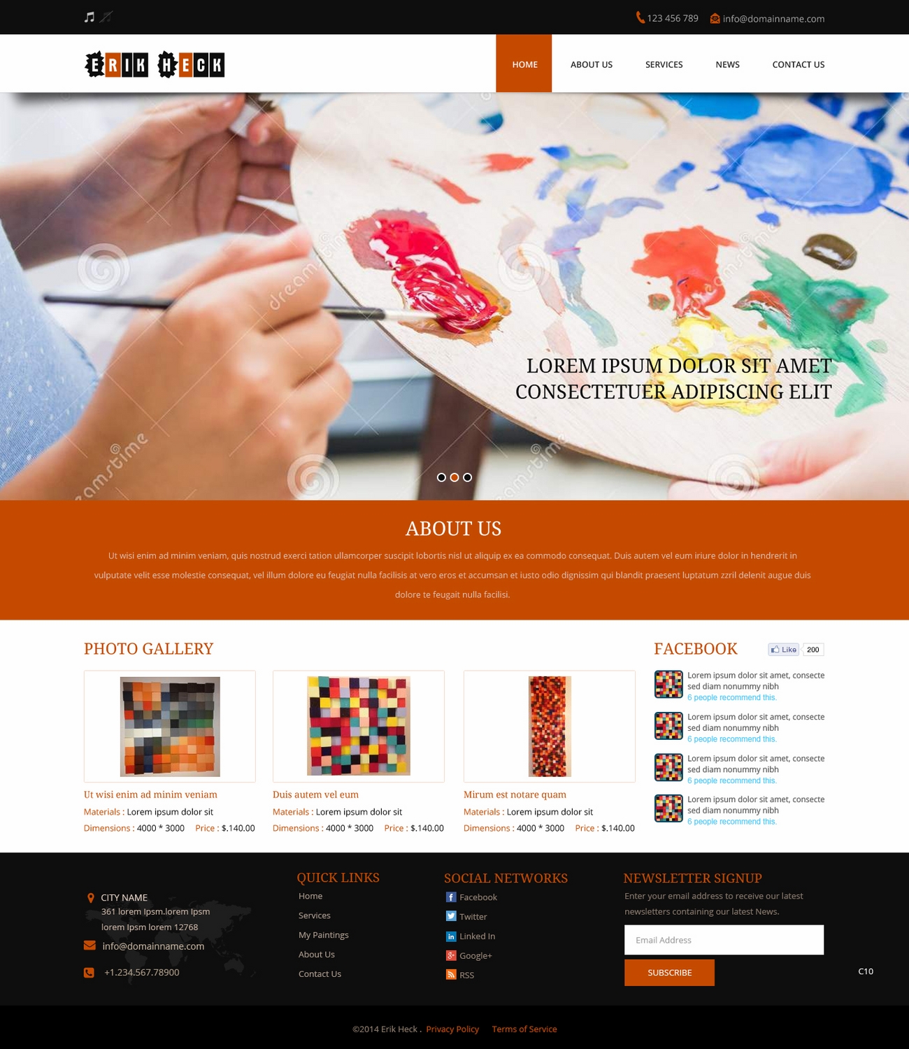 Web Design by pb for this project | Design #5088008
