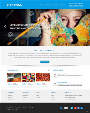 Web Design by pb for this project | Design: #5088023