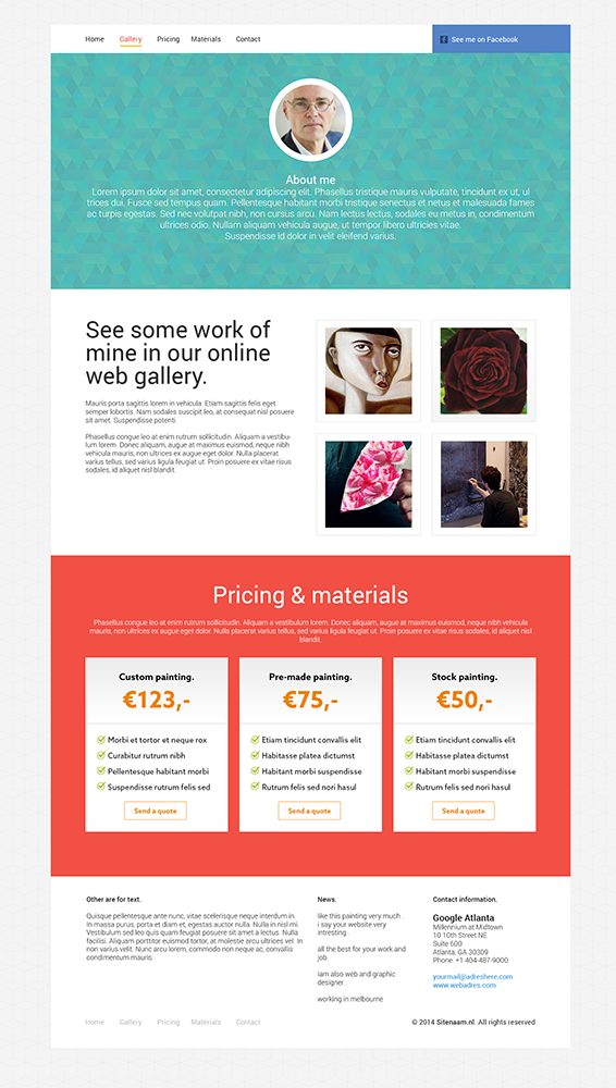 Diseño Web por FreshCreations para este proyecto | Diseño #5148200