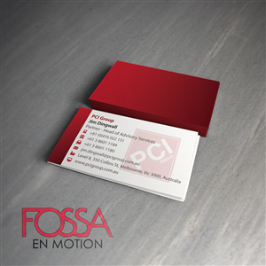 Visitenkarten-Design von Fossa für d2e Pty Ltd | Design #1427082