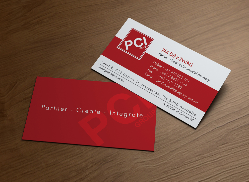 Business Card Design by MPStudio for d2e Pty Ltd | Design: #1451499