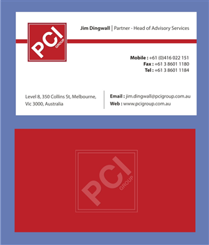 Business Card Design by kiyos creativities for d2e Pty Ltd | Design: #1456600