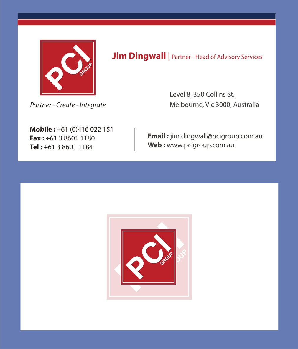 Visitenkarten-Design von kiyos creativities für d2e Pty Ltd | Design #1456604