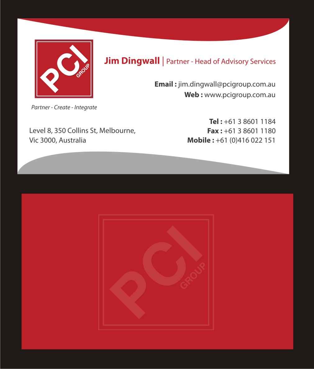 Business Card Design by kiyos creativities for d2e Pty Ltd | Design #1456608