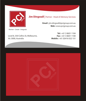 Business Card Design by kiyos creativities for d2e Pty Ltd | Design: #1456608
