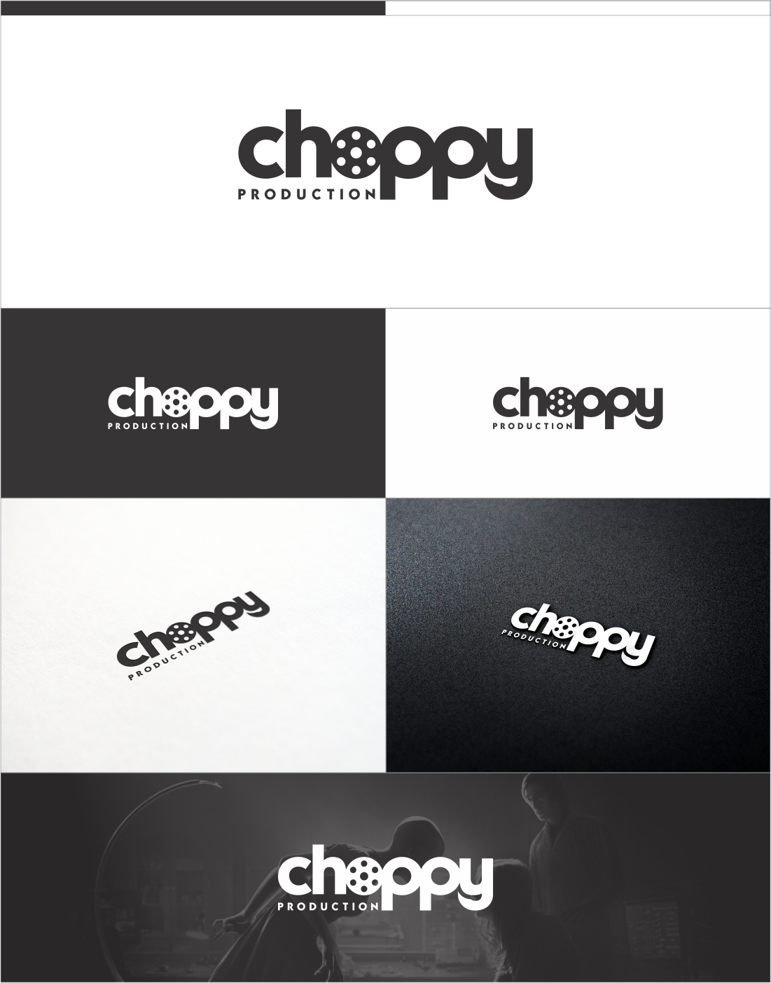 Diseño de Logo por DG para Choppy Productions | Diseño #10745993