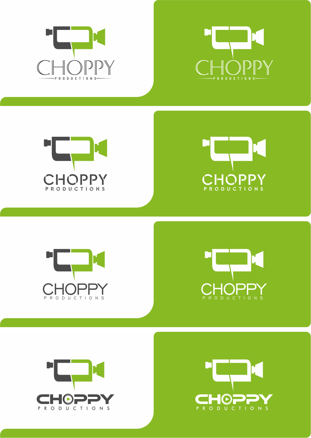 Diseño de Logo por Design Master para Choppy Productions | Diseño #10780586