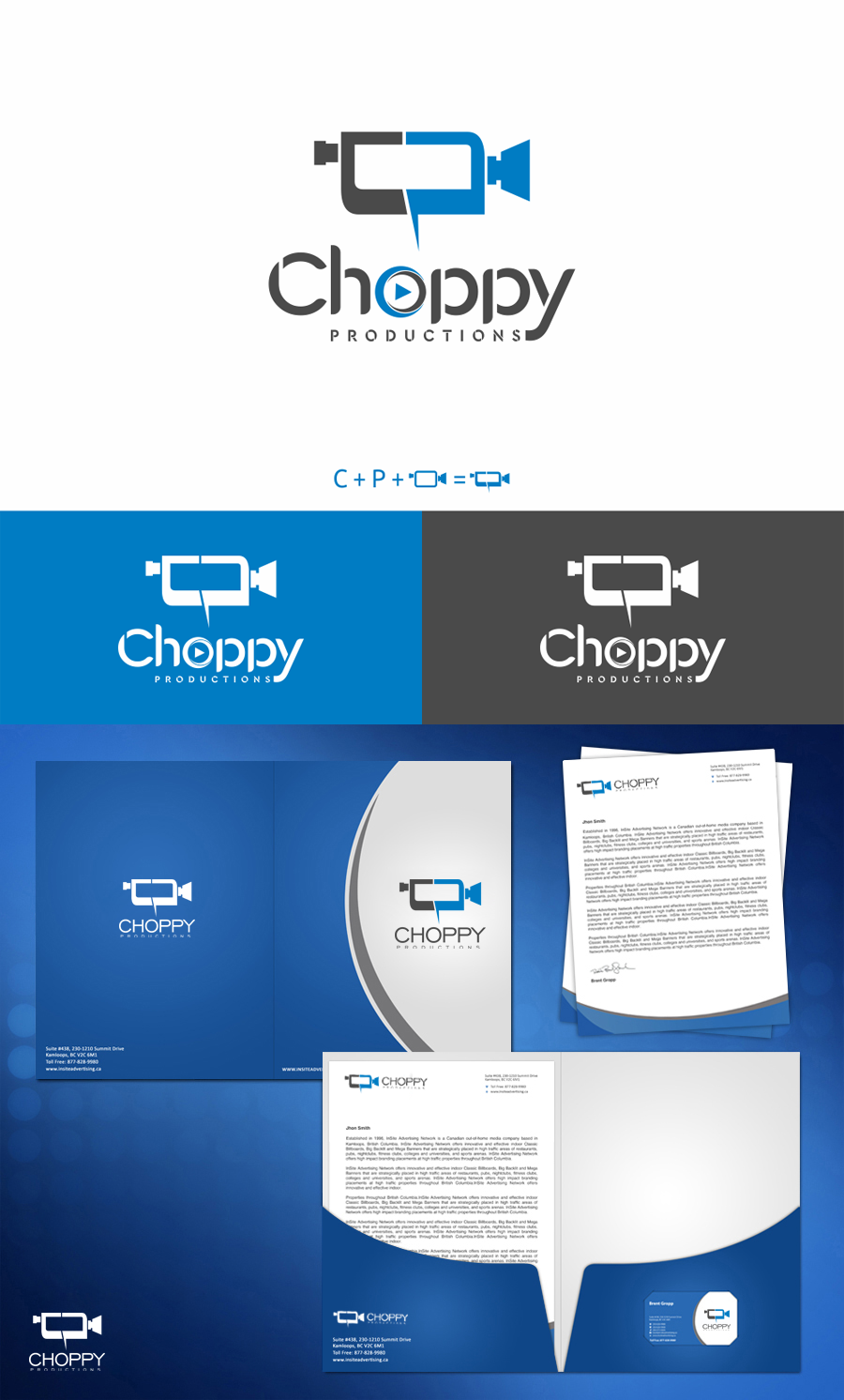 Diseño de Logo por Design Master para Choppy Productions | Diseño #10780587