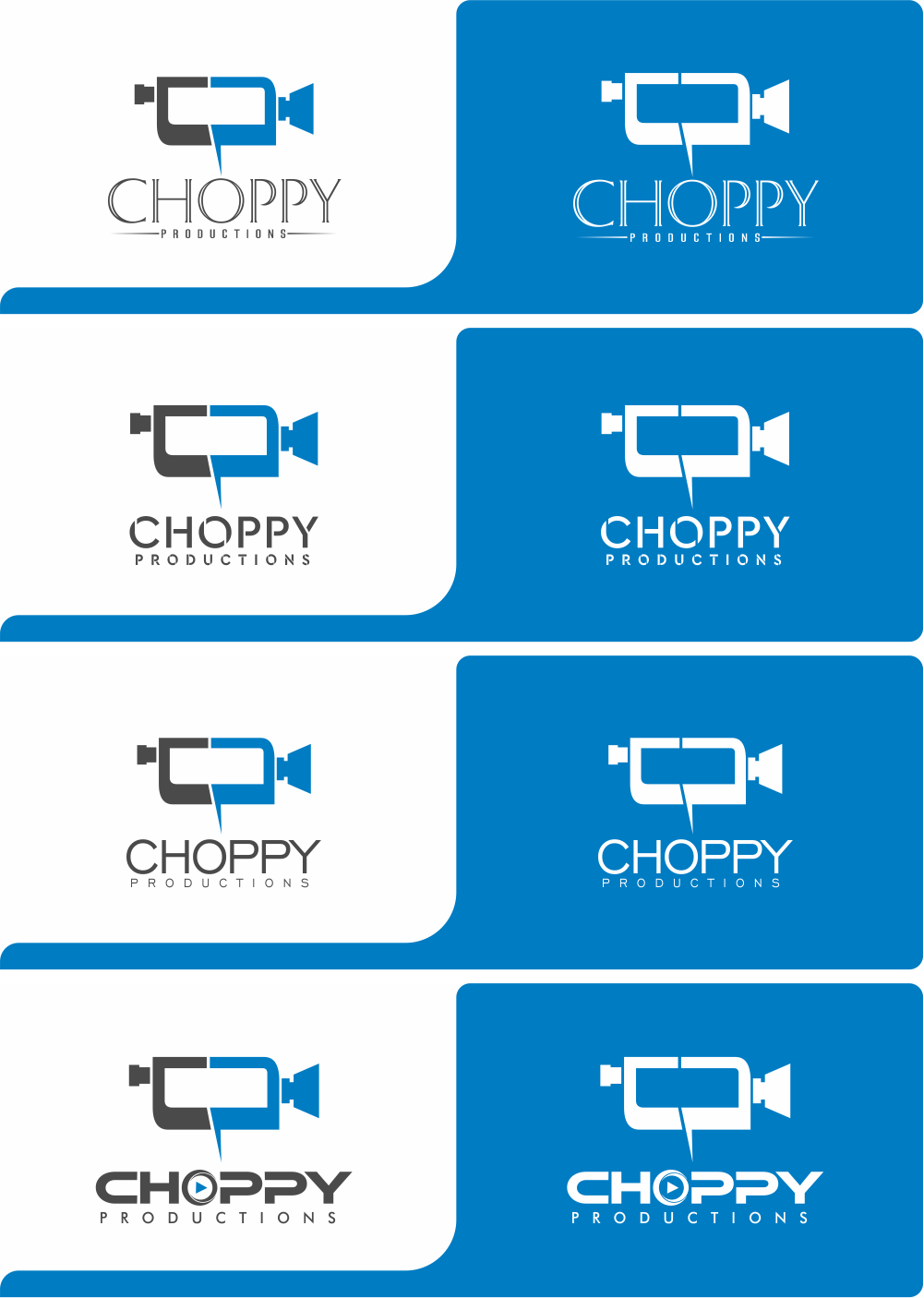 Diseño de Logo por Design Master para Choppy Productions | Diseño #10780588