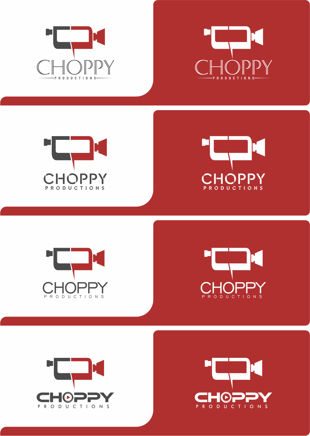 Diseño de Logo por Design Master para Choppy Productions | Diseño #10780589