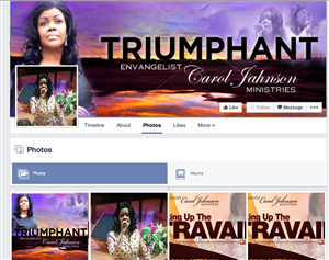 Facebook Design by DC Studio Design for Carol Johnson Ministires Inc. | Design: #5086132