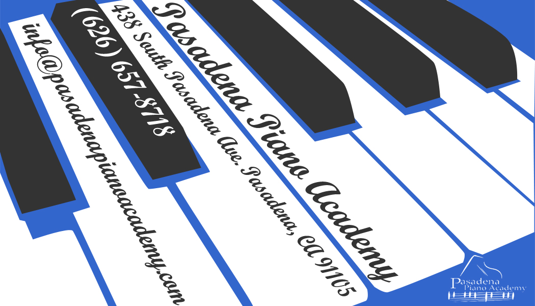 Diseño de Tarjeta de Presentación por sandesh00100 para Pasadena Piano Academy | Diseño #5060313