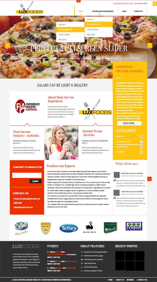 Diseño Wordpress por sameerbashyal para este proyecto | Diseño #5094543