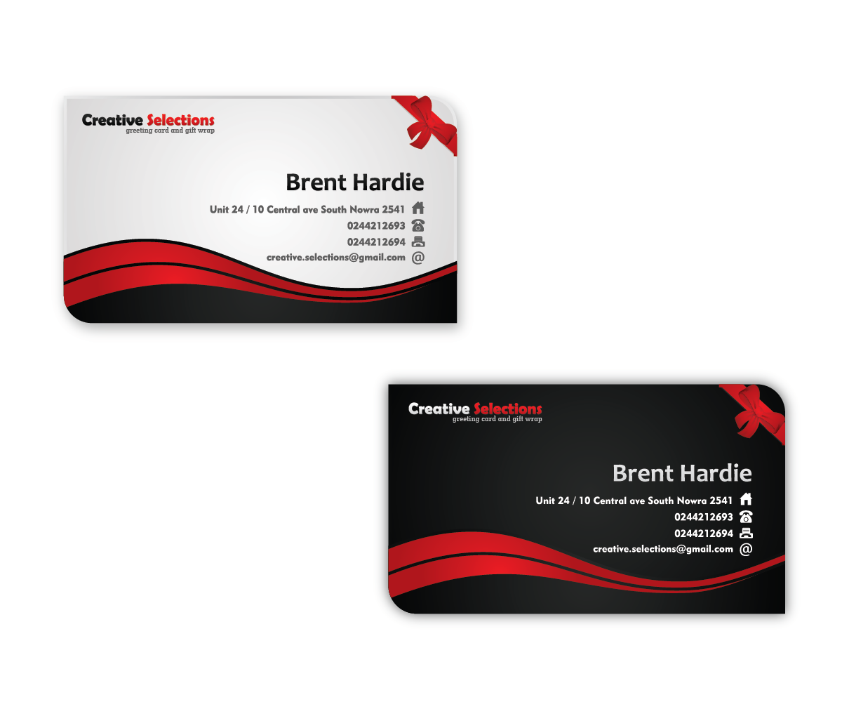 Business Card Design by @vorbys for this project | Design #1437463