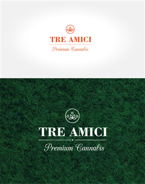 Tre Amici-  Premium Cannabis  | Graphic Design by Birdcage