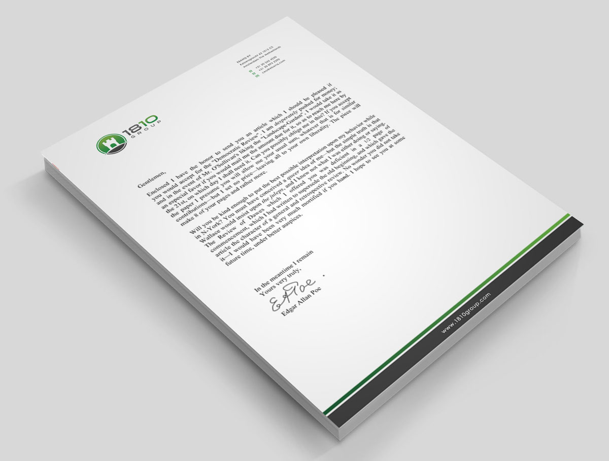 Stationery Design by Eggo May P for this project | Design #5098965