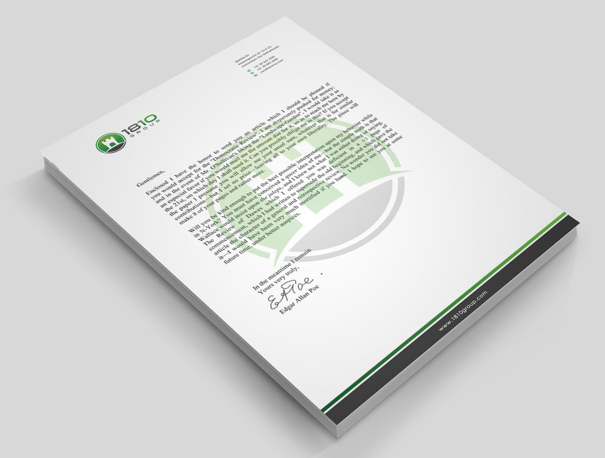 Stationery Design by Eggo May P for this project | Design #5098968