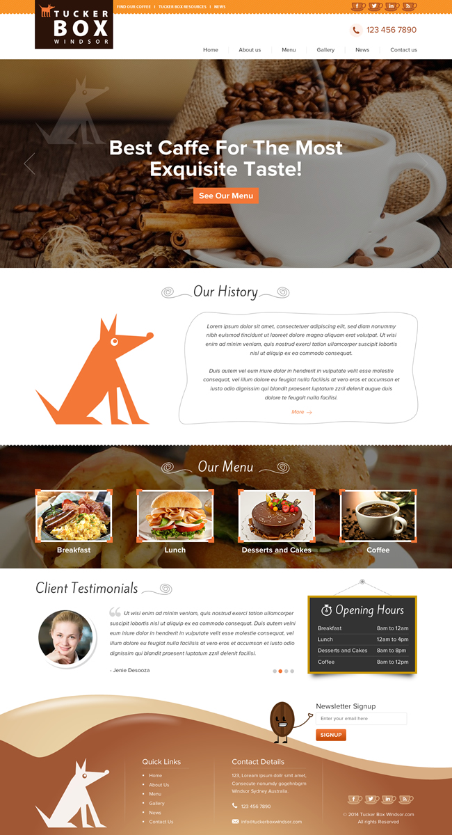 Web Design by Sbss for this project | Design #5069638