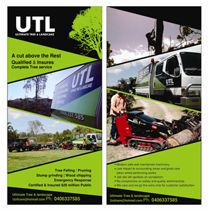 Flyer Design by creativeride for Ultimate Tree & Landcare | Design: #5065758