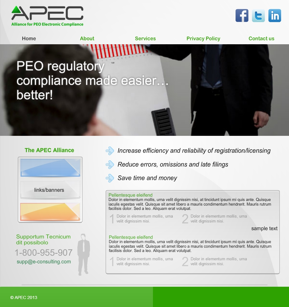 Web Design by Markowitz Design for ESAC | Design #1564235