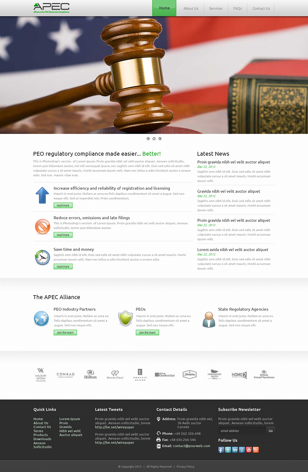 Web Design by WirePaper for ESAC | Design #1589726