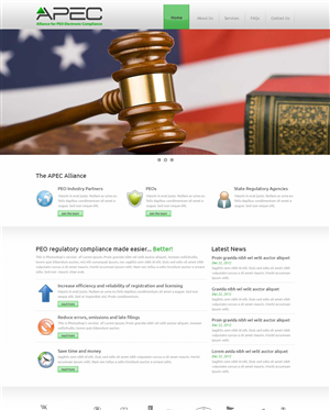 APEC Website Design | Web Design by WirePaper