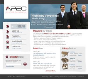 Web Design par klakson pour ESAC | Design : #1449405