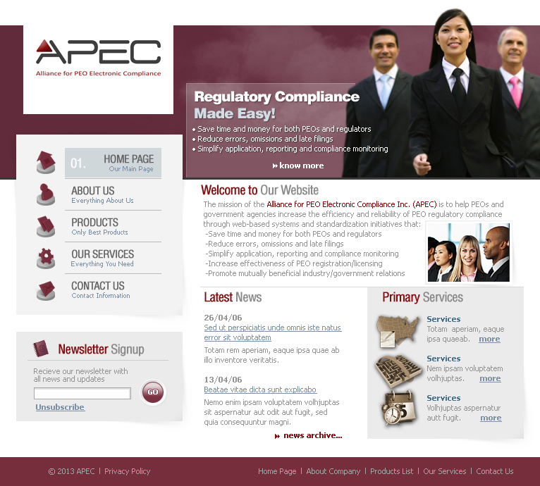 Web Design par klakson pour ESAC | Design #1449409