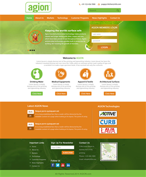 Diseño Web por Wings on web para este proyecto | Diseño: #5107988