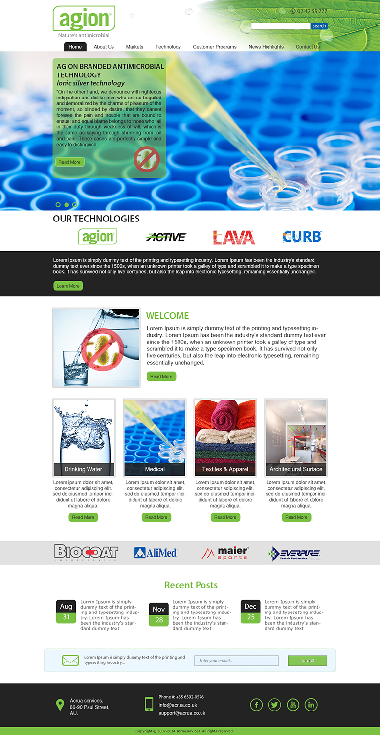 Web Design by Wings on web for this project | Design #5115006