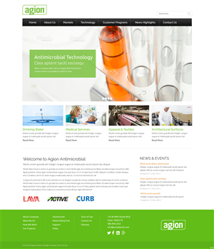 Web Design by pb for this project | Design: #5087484