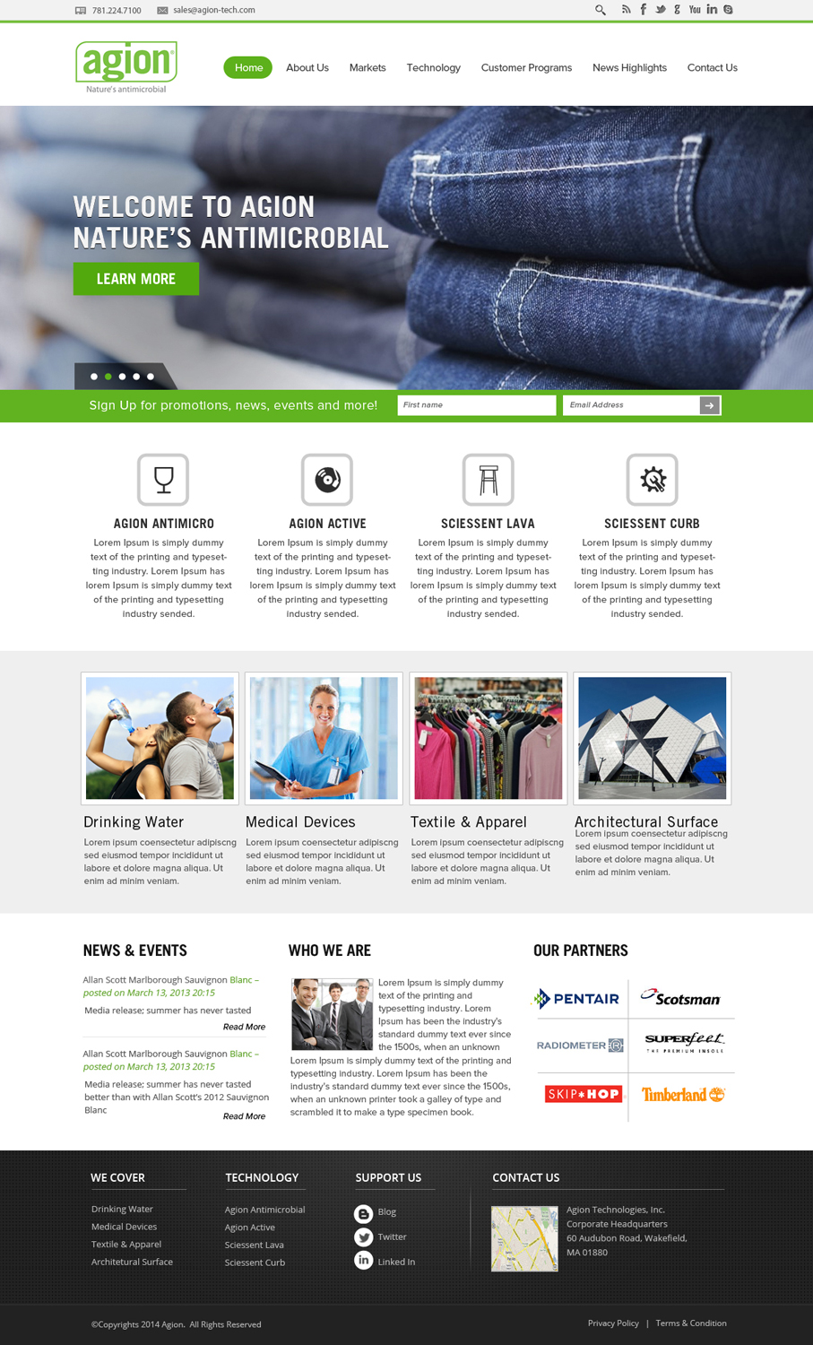 Web Design by OM for this project | Design #5111792