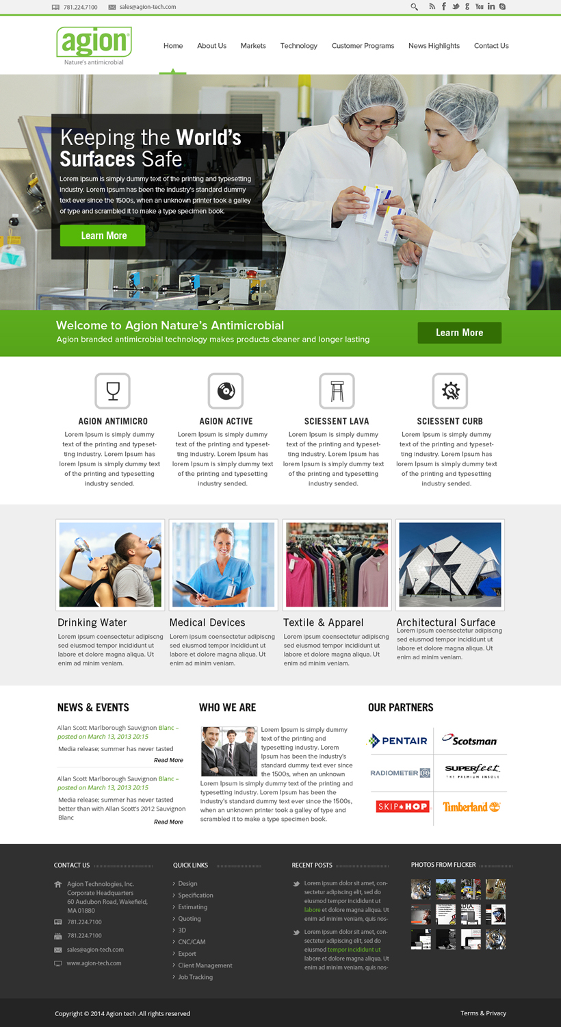 Web Design by OM for this project | Design #5111817