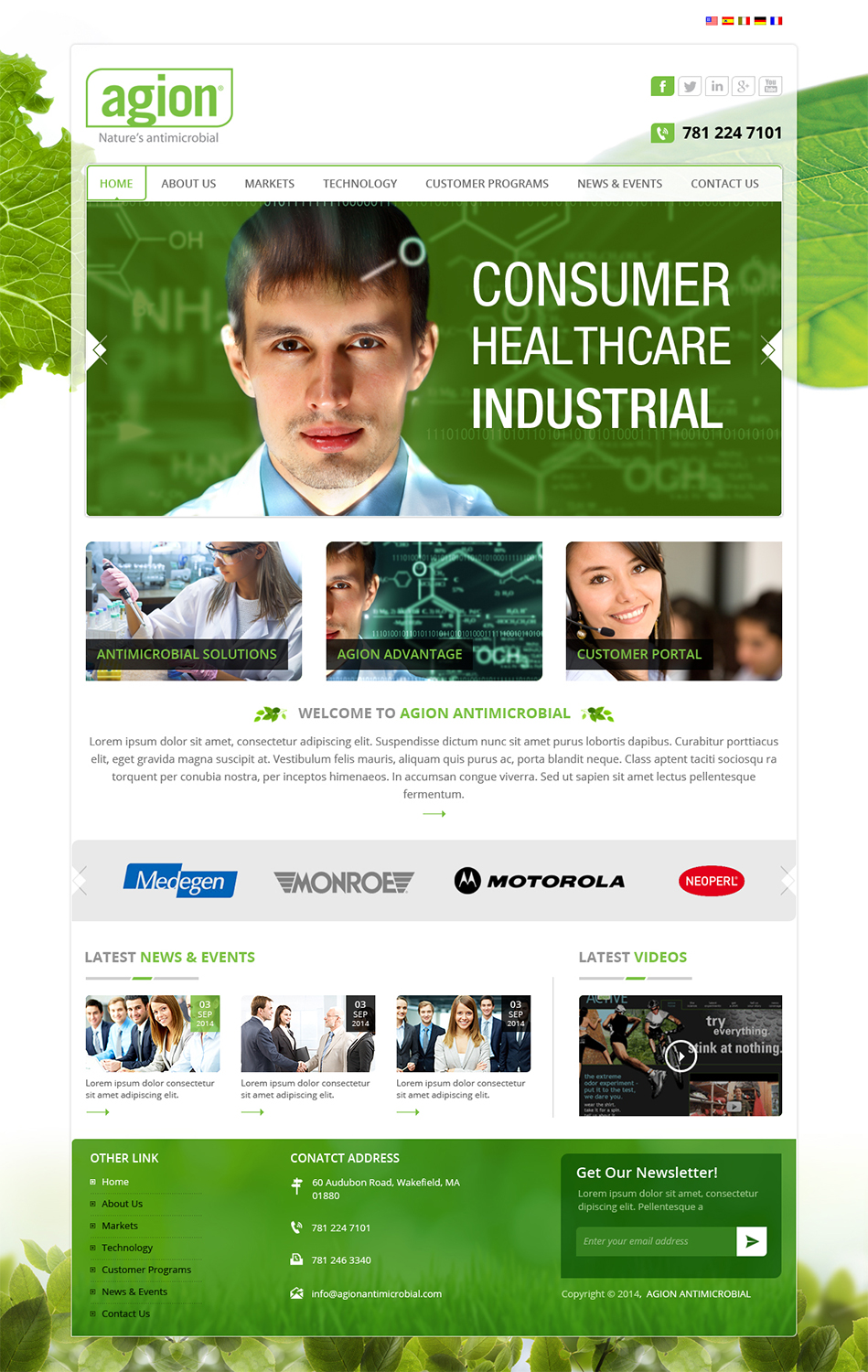 Web Design by Creative Usha for this project | Design #5091081