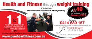 Flyer Design by Black Stallions Impressive Solutions for Pure Heart Fitness | Design #5083847