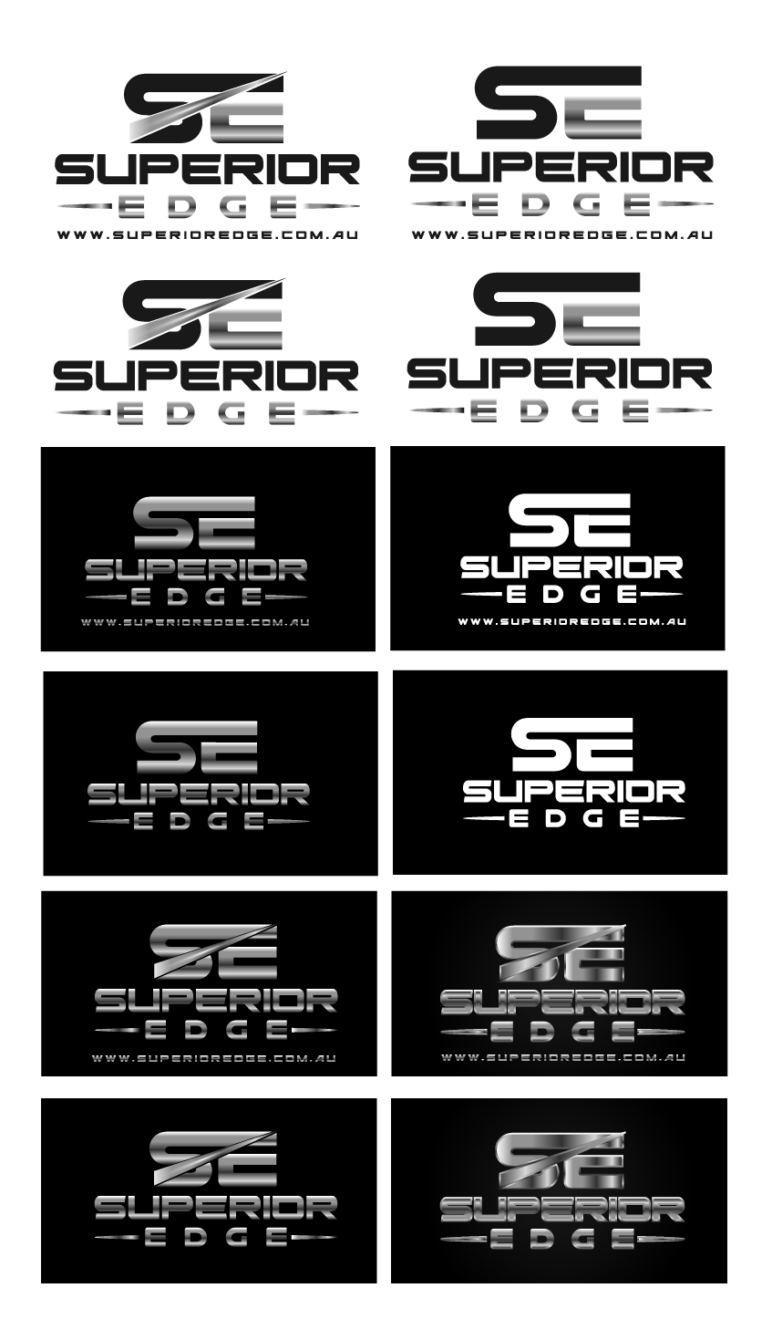 Logo Design by Ivelina Stryaskova for Superior Edge | Design: #5121280