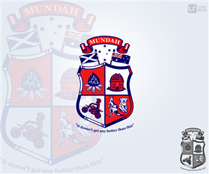 Family Shield / Coat of Arms (Australian) | Diseño Gráfico por logorice