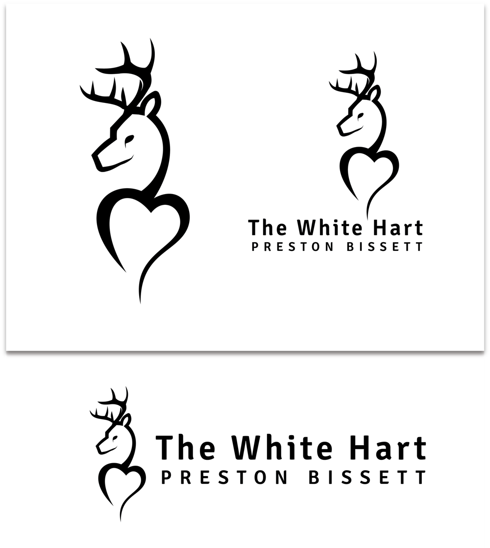 Logo Design by Knockout for The White Hart | Design #5083863