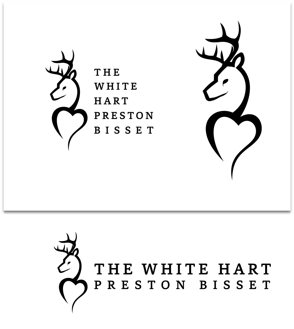 Logo Design by Knockout for The White Hart | Design #5087396