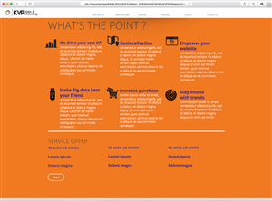 Web Design by Pier Savard for this project | Design #5069791