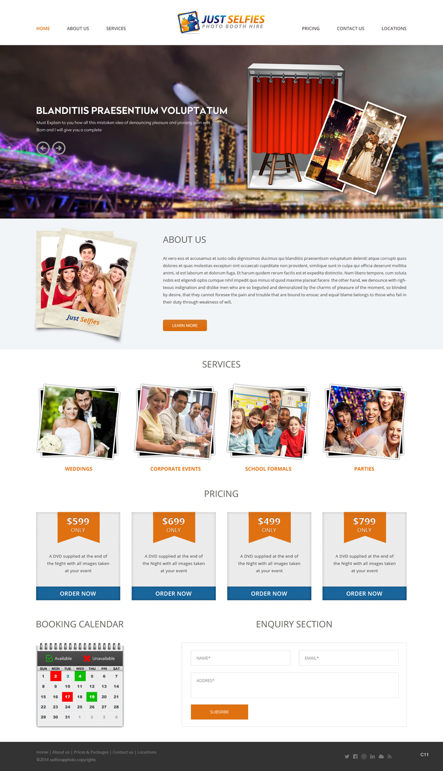 Web Design by pb for this project | Design #5087787