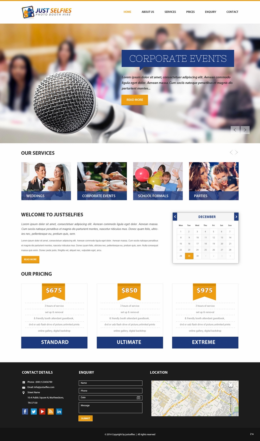 Web Design by pb for this project | Design #5087789