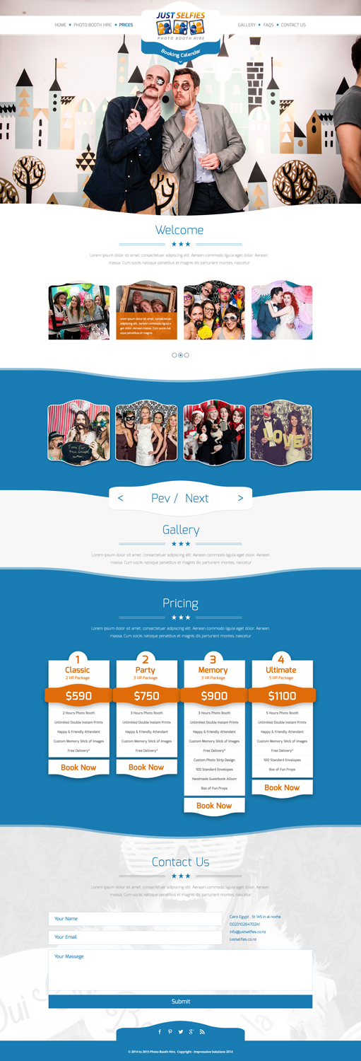 Diseño Web por Impressive Sol para este proyecto | Diseño #5110234