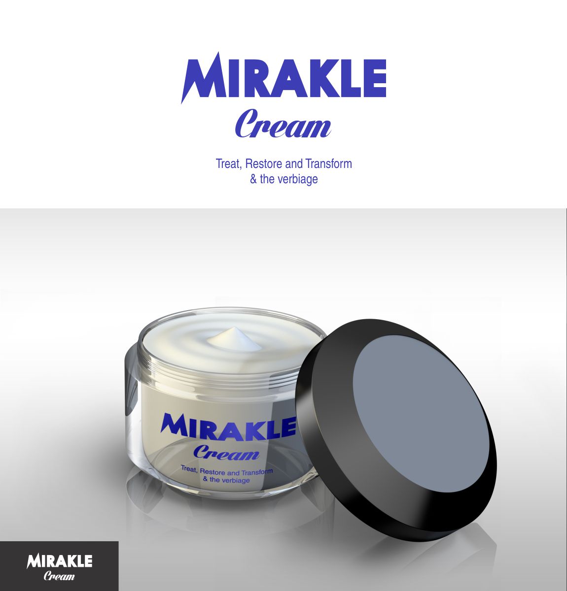 Logo Design by J Mahesh for Mirakle Cosmetics | Design #5073177